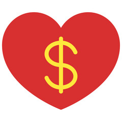 Love Money Icon