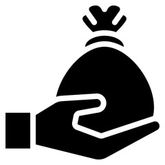 Give Money Bag Icon