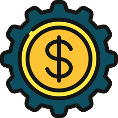 Money Management Cog Icon