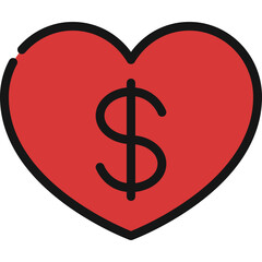Love Money Icon