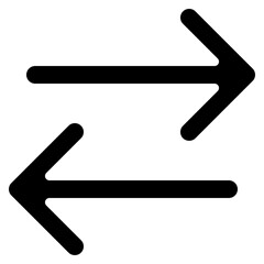 Right And Left Arrows Icon