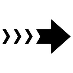 Split Sharp Right Arrow Icon