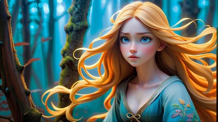 Princess digital art