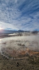 country volcanic landscape