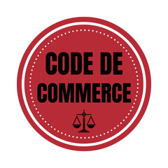 Symbole code de commerce en France	