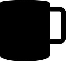 Coffee and Tea Related cup icon in flat. isolated on transparent background A cup of hot caffeine drink Coffee paper plastic container cold drink, juice, tea, cocoa and other. vector for apps website