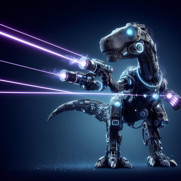 dinosaur futuristic design