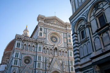 The Cathedral of Santa Maria del Fiore or the Duomo in Florence, Italy