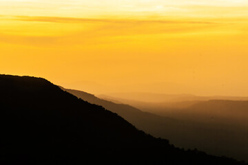 Pha Deaw Dai Cliffs of The Khao Yai National Park in Thailand