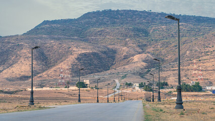 The roads of Salalah wind through nature's scenic wonders.