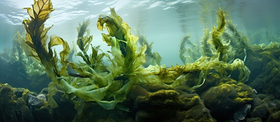 Holdfast of kelp in England - obrazy, fototapety, plakaty