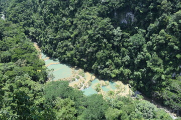 Semuc Champey natural park Guatemala