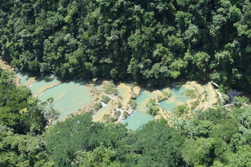 Semuc Champey natural park Guatemala