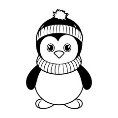 snowman icon. Vector concept illustration for design.