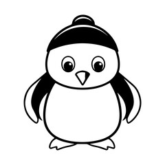 snowman icon. Vector concept illustration for design.