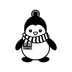 snowman icon. Vector concept illustration for design.