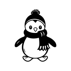 snowman icon. Vector concept illustration for design.