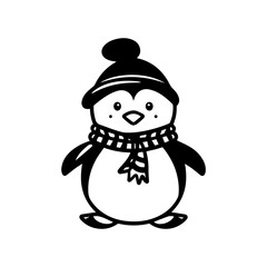 snowman icon. Vector concept illustration for design.
