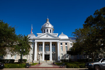 Classical Revival Courthouse In Bartow  © david