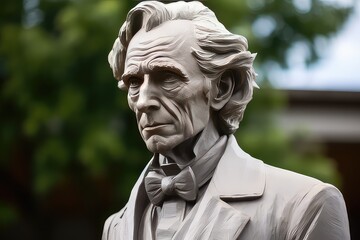 Bertrand Russell statue