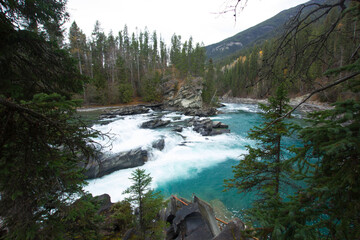 Stunning Rearguard Falls in British Columbia in Canada