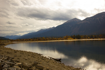 Moose Lake in Canada in British Columbia