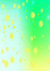 Green bokeh background for seasonal, holidays, celebrations and various design works