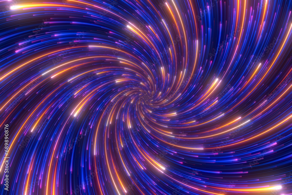 Poster minimal spiral in infinite rotation.