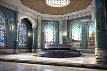 Highly detailed and photorealistic image of a traditional Turkish hammam - obrazy, fototapety, plakaty