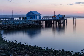 Foto auf Leinwand sunset at the Sidney pier © Kelly