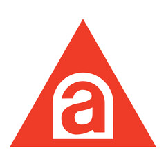Warning asbestos symbol	