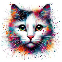 Purr-fect Hues: Crafting the Colorful Cat, GENERATIVE AI
