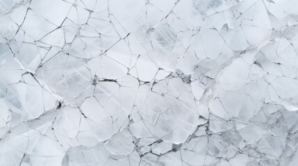 Obraz premium White Marble with Ice Horizontal Background. Abstract stone texture with Veins and cracks. Bright natural material aged cracked surface. AI Generated photorealistic Illustration.