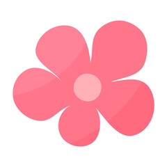 flower pink plant female beautiful icon element
