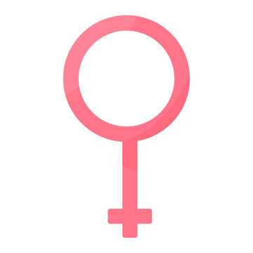 female sign pink symbol logo icon element