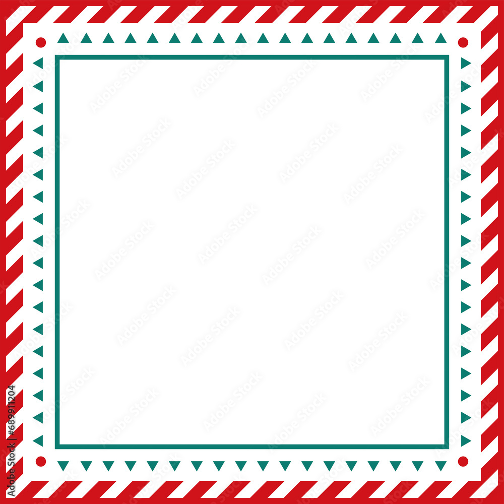 Poster christmas concept background frame illustration with empty space. memo, note, card design template s