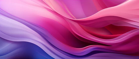 Foto auf Alu-Dibond A vibrant, abstract explosion of pink, lilac, purple, magenta, and violet hues, evoking the essence of colorfulness through the fluid, wild lines that resemble a blooming flower in this stunning piec © Daniel