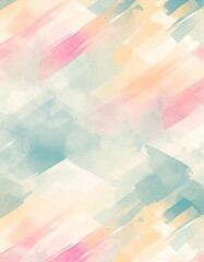 【generative ai】水彩風で抽象的なパターン	
