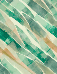 【generative ai】水彩風で抽象的なパターン	
