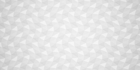 Abstract white background with triangular undulations