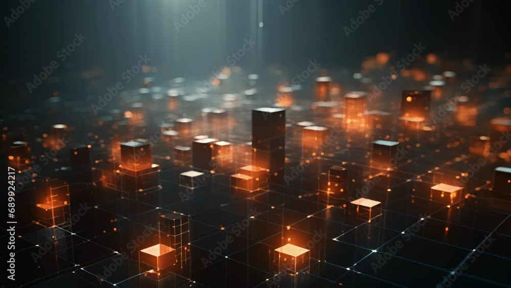 Poster a fortress of encrypted blocks preserving the integrity of vital data for intelligent machines, powe
