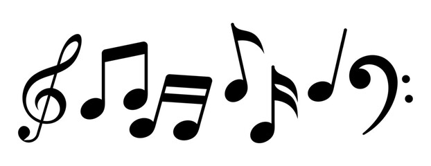 simple icon of musical notes