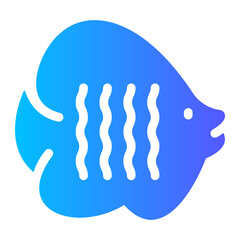fish Gradient icon