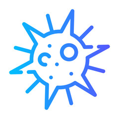 sea urchins Line Gradient Icon