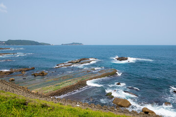 Taiwan north sea coast ocean