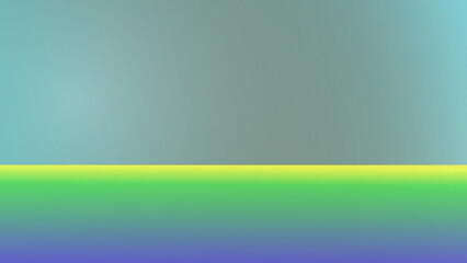 Fototapeta premium Gnarly world stage - psychedelic neon gradient background