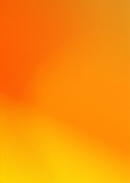 Orange Background. Plain Gradient Vertical Yellow Background Illustration, Simple Design For Your Ideas, Best Suitable For Ad, Poster, Banner, Sale, Celebrations And Various Design Works