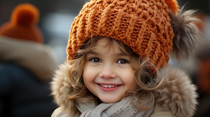 Merry Christmas Happy Holidays Little Girl , Background HD, Illustrations