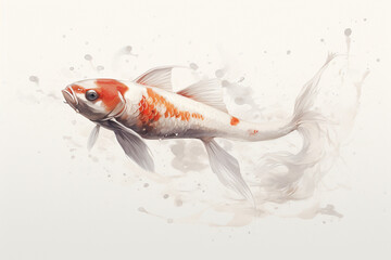 goldfish in aquarium,,Created By Ai