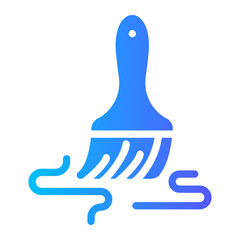 paint brush Gradient icon